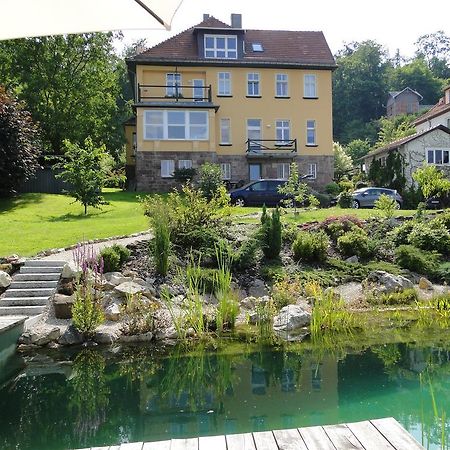 Pension Villa am Burgberg Waltershausen Exteriör bild